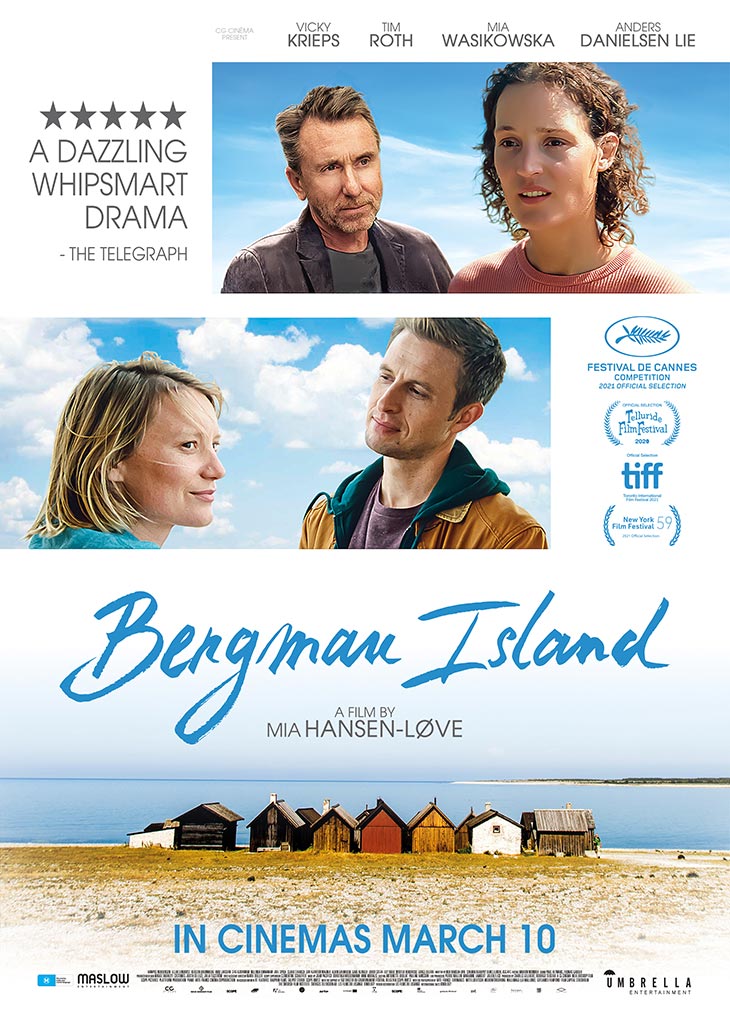 bergman island movie poster
